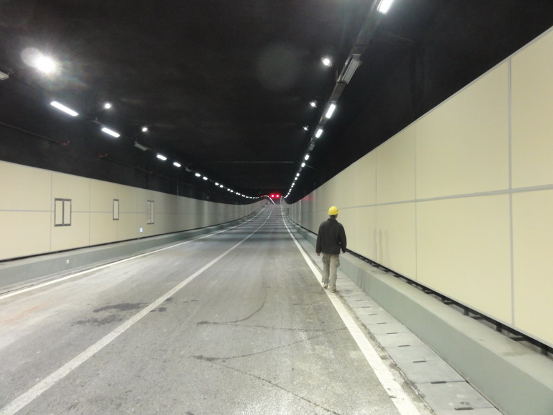fireproof tunnel wall panel