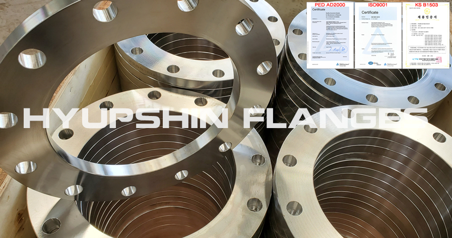 Hyupshin Flanges Produce Carbon Steel Flanges and Stainless Steel Flanges