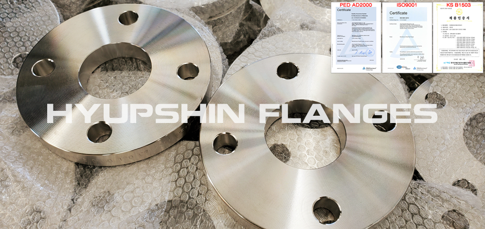 Hyupshin Flanges Supply Steel Flanges Standard and Norms DIN EN1092-1 BS4504 UNI JIS KS GOST