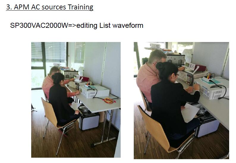 APM AC source Training  SP300VAC2000W     editing List waveform