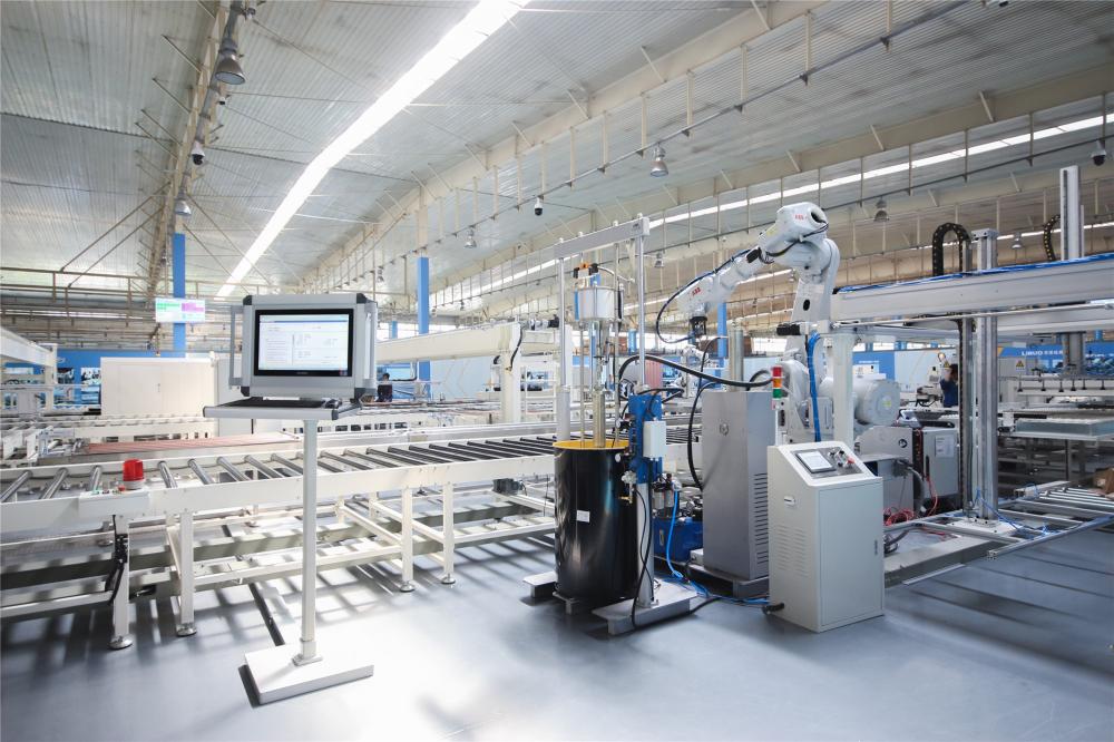 Flat plate collector production line (9)