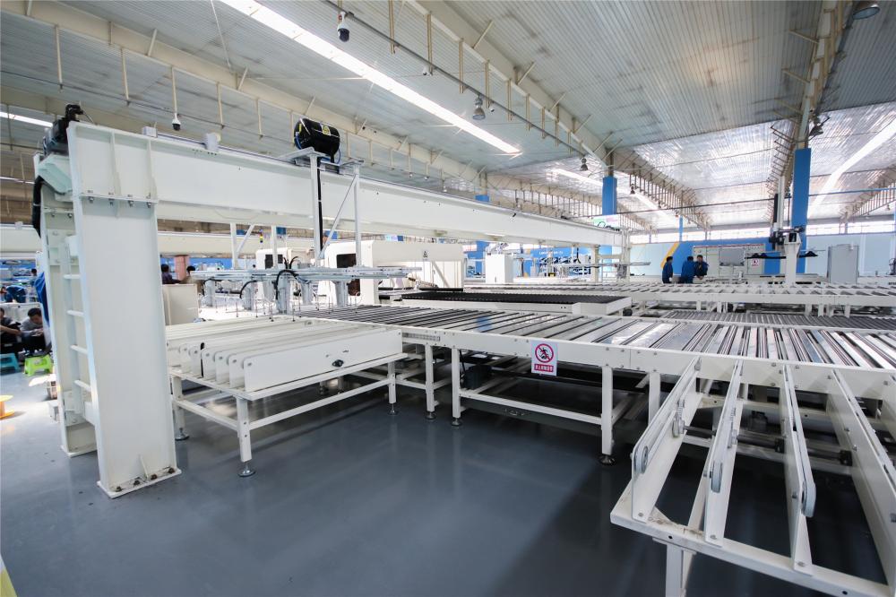Flat plate collector production line (14)