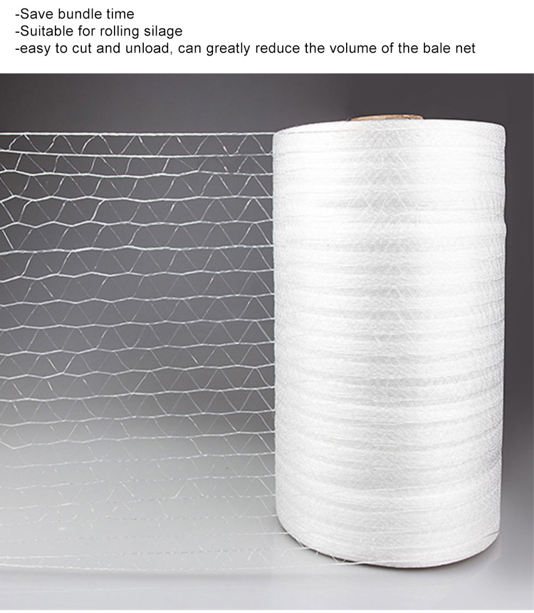 plastic harvest bale net wrap for lawn
