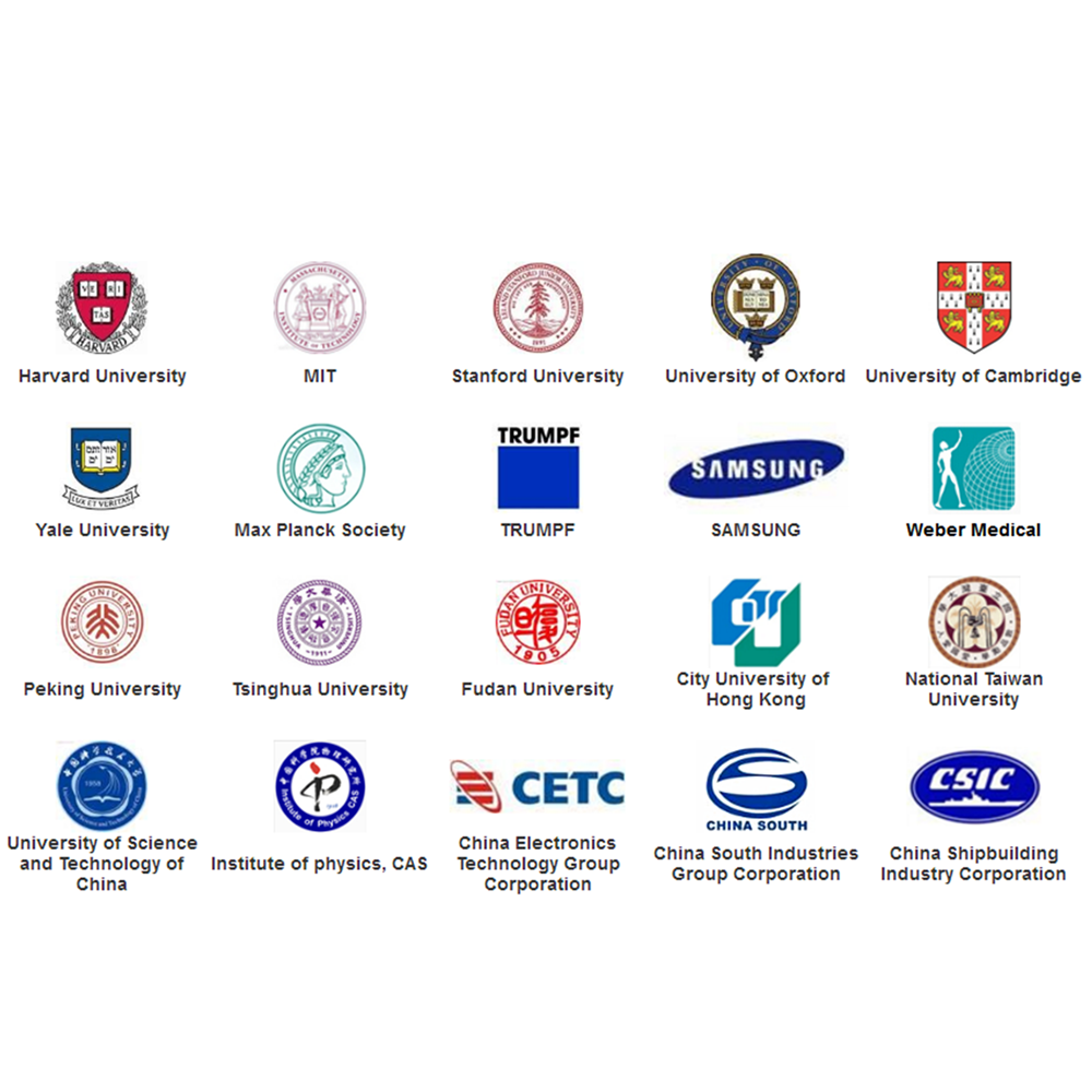 Customers  around the world---Famous universities and organizations