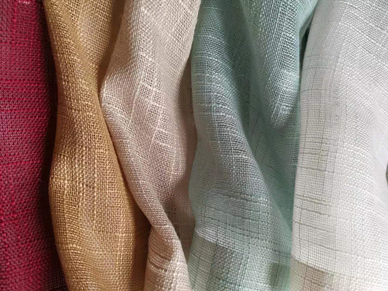 2019 New Polyester Voile Sheer Curtain