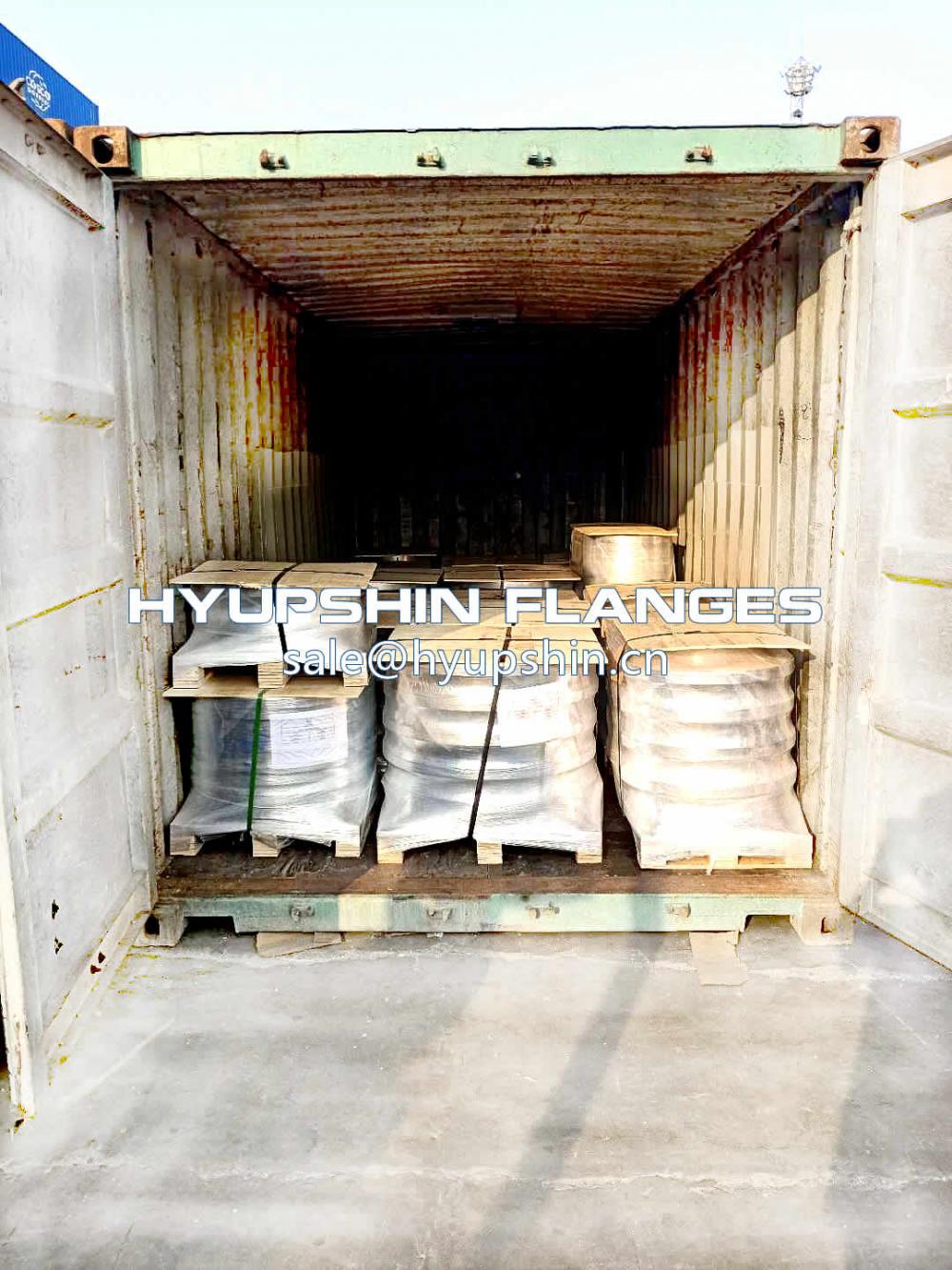 Hyupshin Flanges Export to Norway by Containers