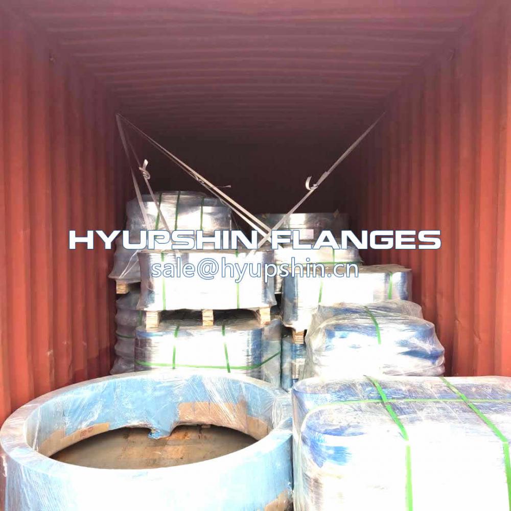 Hyupshin Flanges Export to Russia by Containers