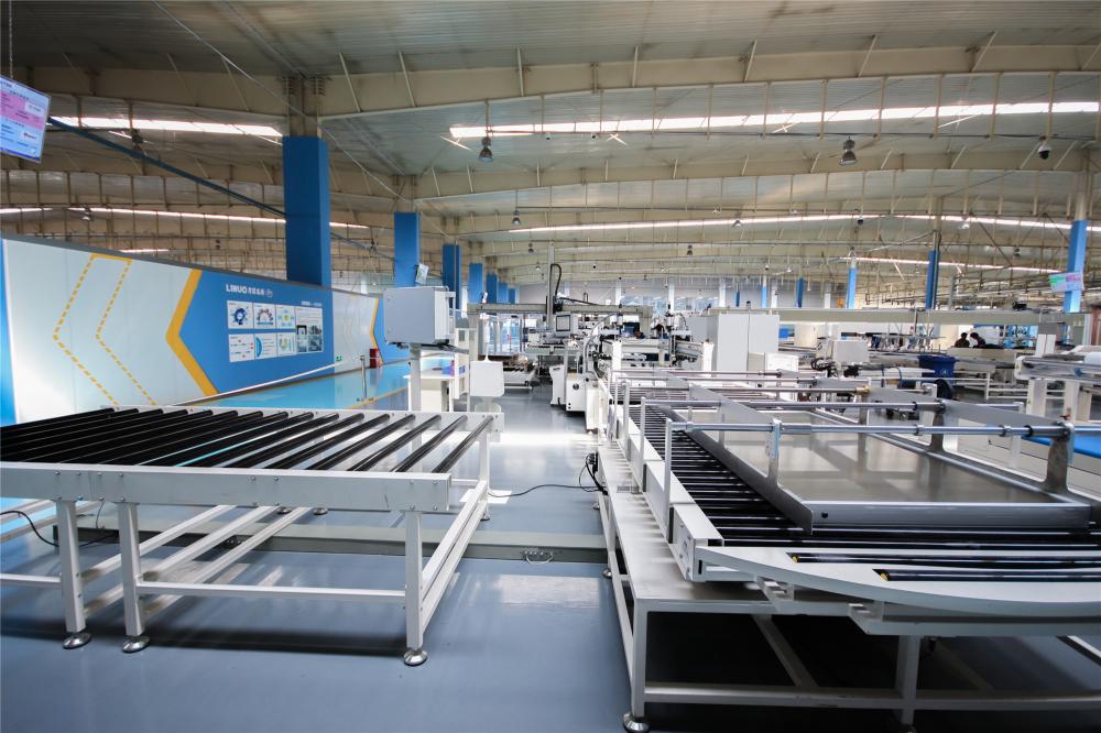 Flat plate collector production line (11)