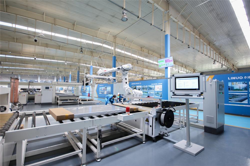Flat plate collector production line (13)
