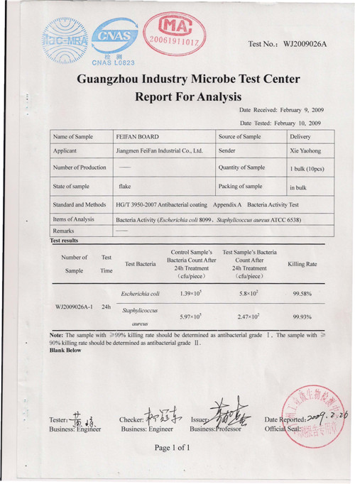 Antibacterial coating 2