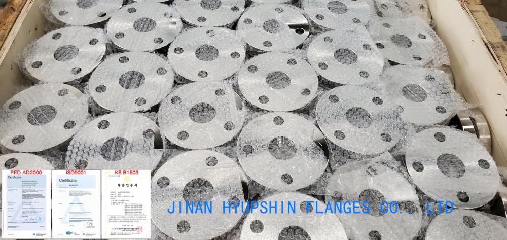 Hyupshin Flanges Supply JIS B2220 KS B1503 Steel Flanges 5K 10K 16K 20K