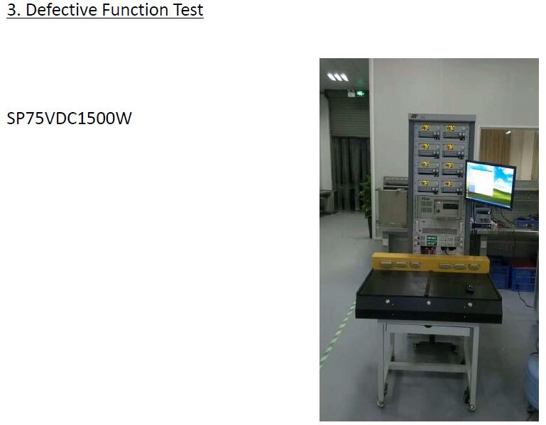 Defective Function Test