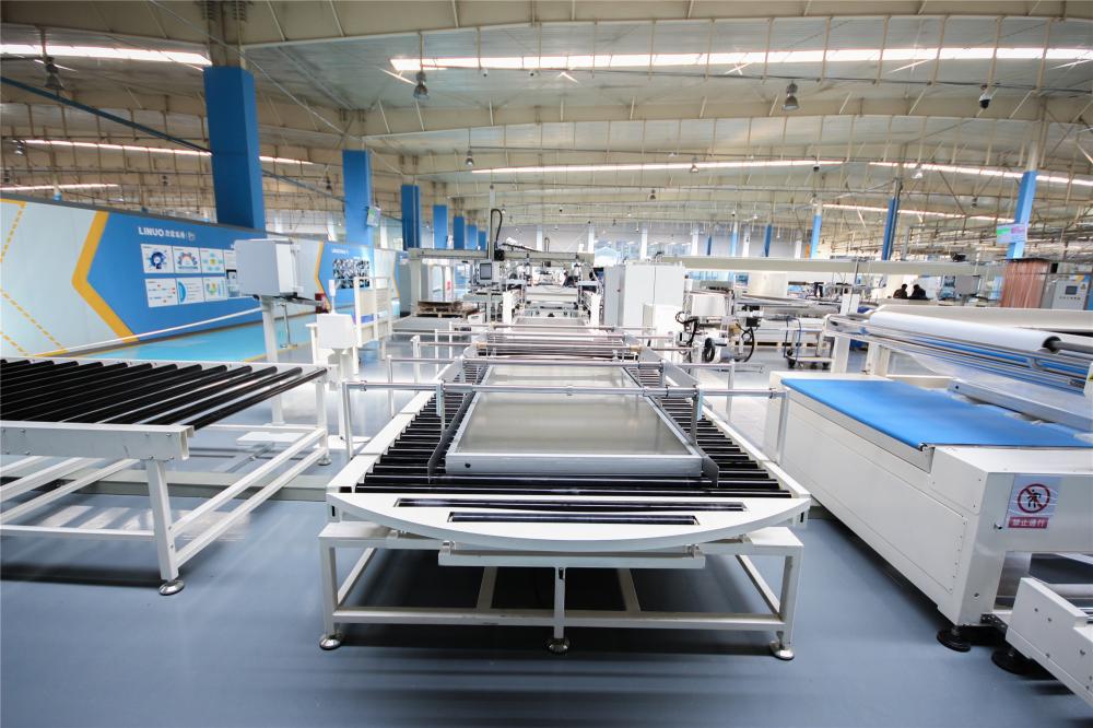 Flat plate collector production line (12)