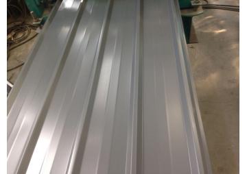 Pressed aluminium sheet