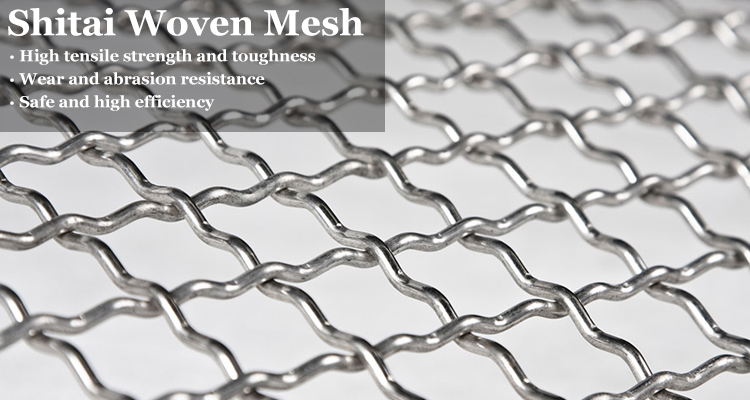 stainless steel crimped woven wire mesh