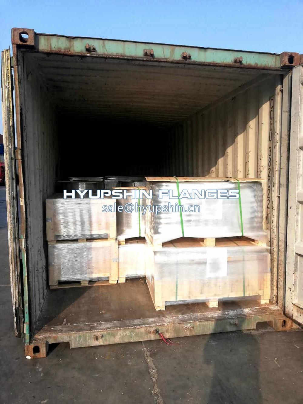 Hyupshin Flanges Export to Bulgaria by Containers