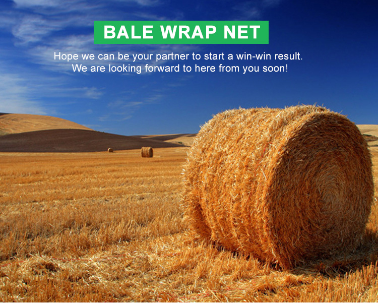 plastic harvest bale net wrap for lawn