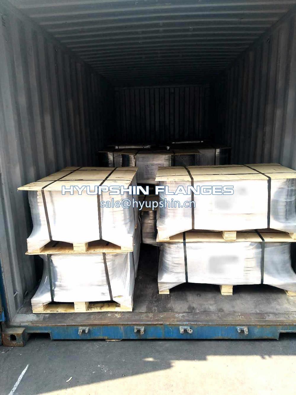 Hyupshin Flanges Export to UAE by Containers