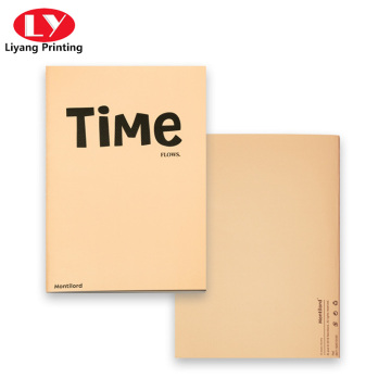 2020 custom printed recycled paper notebook