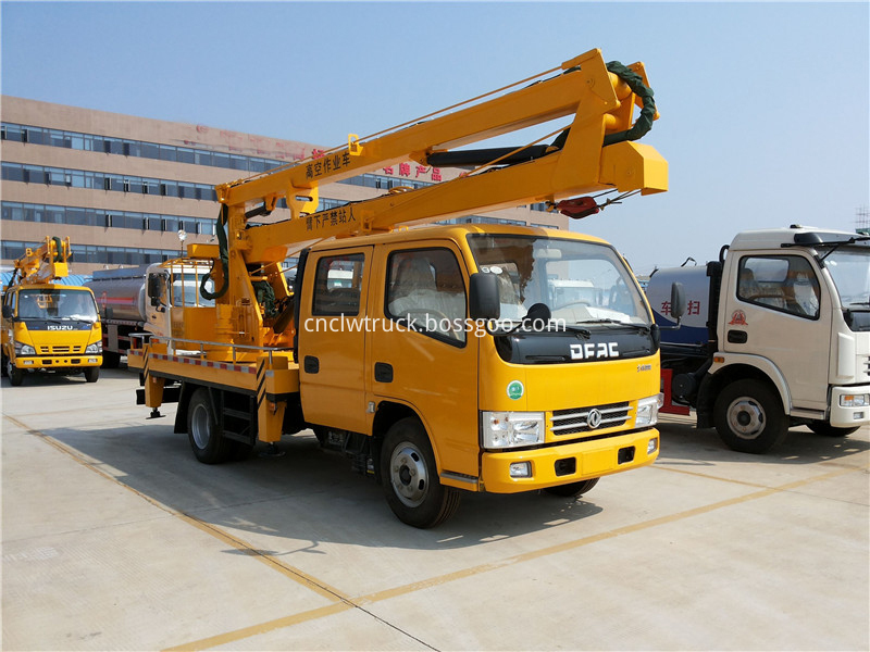 aerial working truck