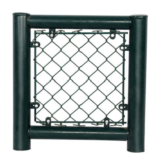galvanized pvc coated football field chain link fence