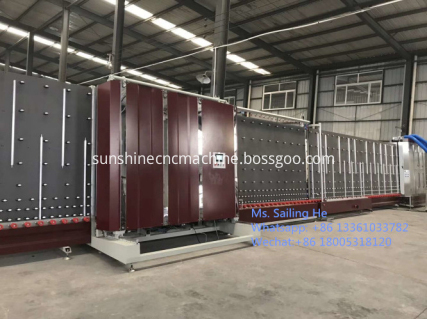Curtain wall insulating glass production line