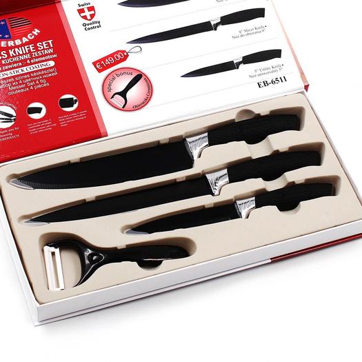 4pcs kitchen knife set gife box
