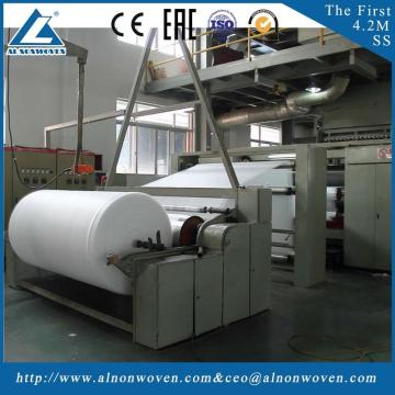 High quality SS 2400mm non-woven fabric making machine with CE certificate