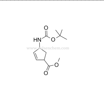 CAS 168683-02-1 Peramivir Intermediates 4-[[(1,1-DIMETHYLETHOXY)CARBONYL]AMINO]-2-CYCLOPENTENE-1-CARBOXYLIC ACID METHYL ESTER