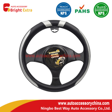 Silver Steering Wheel Cover