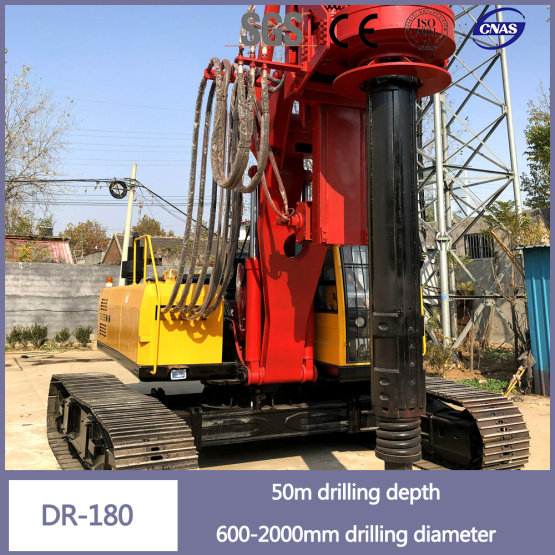 Dr-180 Model Diesel Engines Rotary Drilling Equipment