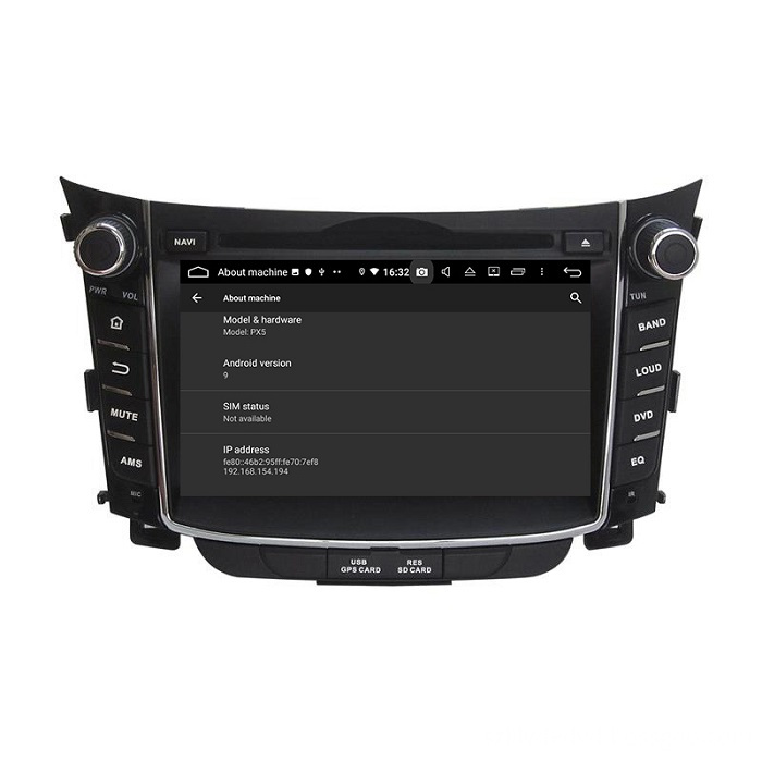 Hot sale car radio for I30