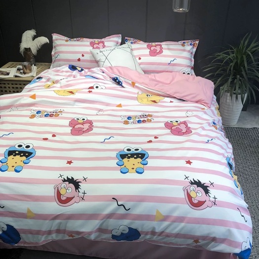 bedding set with cute design