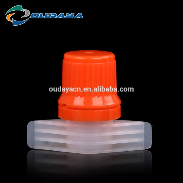 9.6mm spout with cap for drinking water pouches