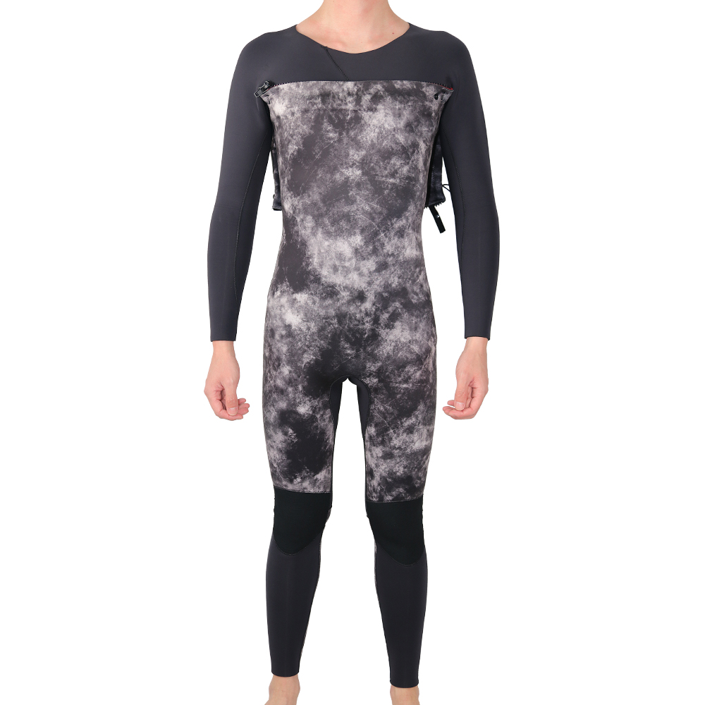 Seaskin Mens Front Zip Surf Wetsuit