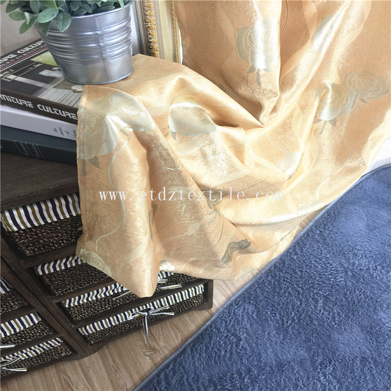 PIECE DYED BLACKOUT CURTAIN FABRIC