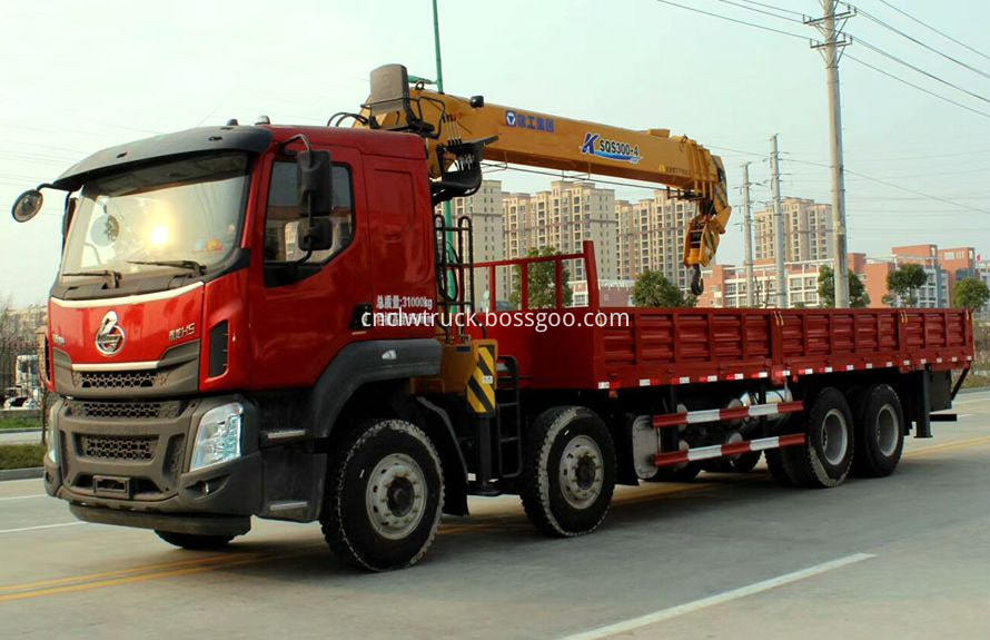 manual truck mounted crane