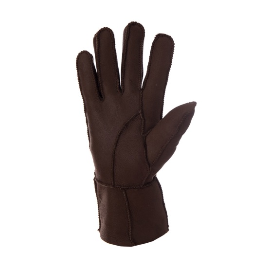 Genuine sheepskin ladies winter gloves