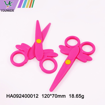 All plastic safety scissors for children and students
