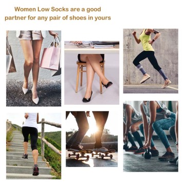 Kordear Women Cotton Sneaker Socks Women 6 Pairs