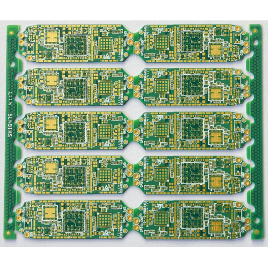 CNC+V-cut outline printed circuit boards