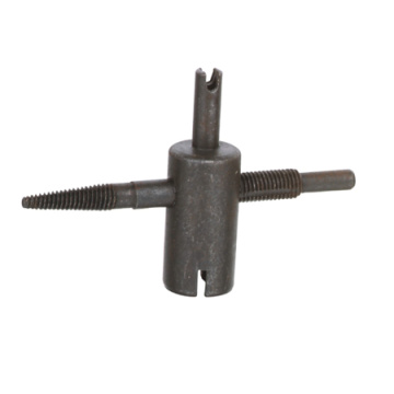Hardened steel 4-way valve repair tool Tire Valve Tool
