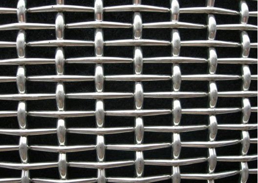 crimped wire mesh/beautiful grid wire mesh