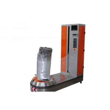 Pre-stretch Airport Luggage Wrapping Machine With CE