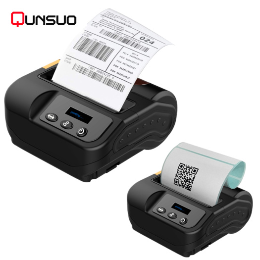 80mm Portable Wireless Shipping Label Thermal Printer