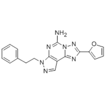 7H-Pyrazolo[4,3-e][1,2,4]triazolo[1,5-c]pyrimidin-5-amine,2-(2-furanyl)-7-(2-phenylethyl)- CAS 160098-96-4