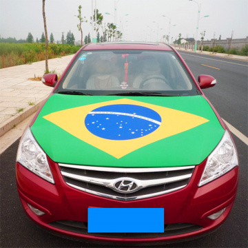 FIFA Products Brazil Flag Spandex Material Car Engine Hood cover flag