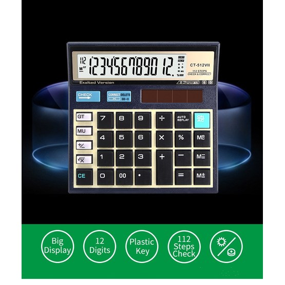 112 Steps Desktop Calculators with big