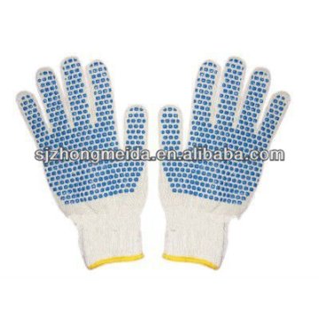 cotton hand glove/knitting working safety hand glove