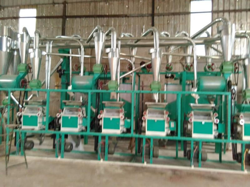 Oat flour milling machine